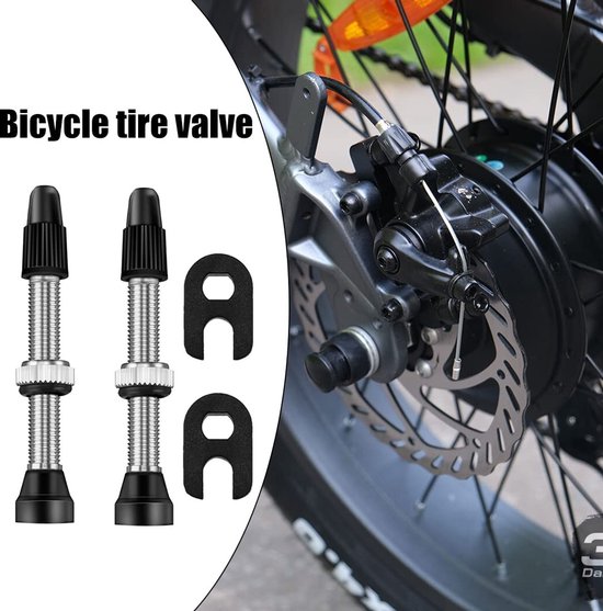 Tubeless Presta-ventiel - Dailygoods- Ventielschacht 40 mm — afbeelding 3