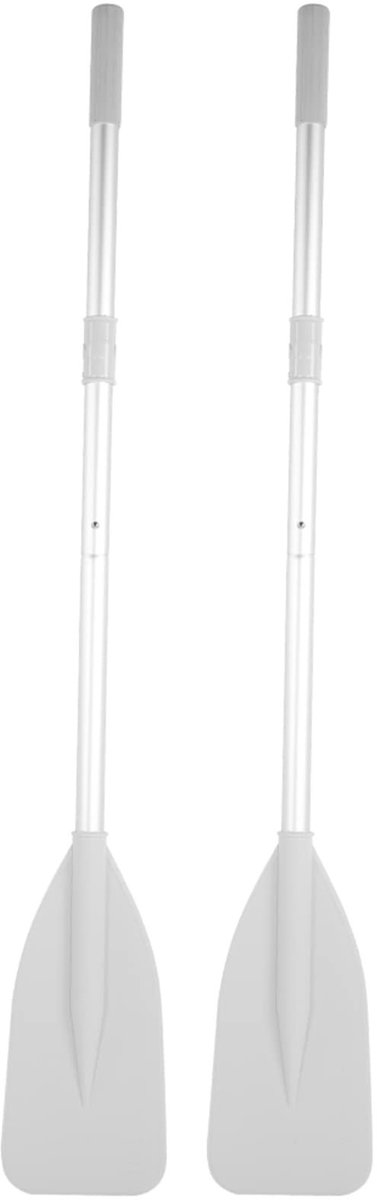 Dailygoods- Roeispanen Hoge Taaiheid - Aluminium Peddel - 2-delige Peddel - Opblaasbare Boot - Rubberboot - Kajak - Goede Voortstuwing