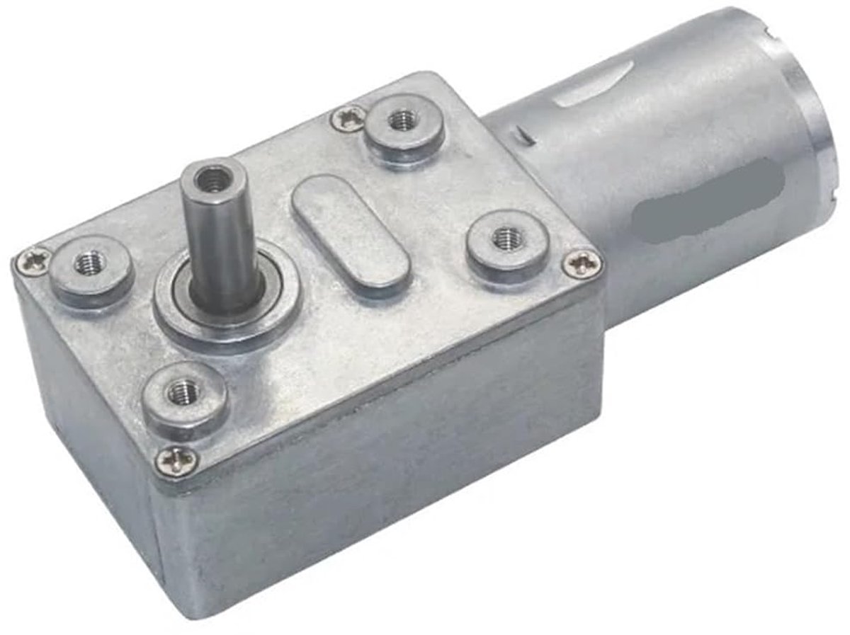 Transmissiemotor - Gereduceerde Motor - Projecten Automatiseren - Omkeerbaar Groot Koppel - 6V 10 RPM - Metaal