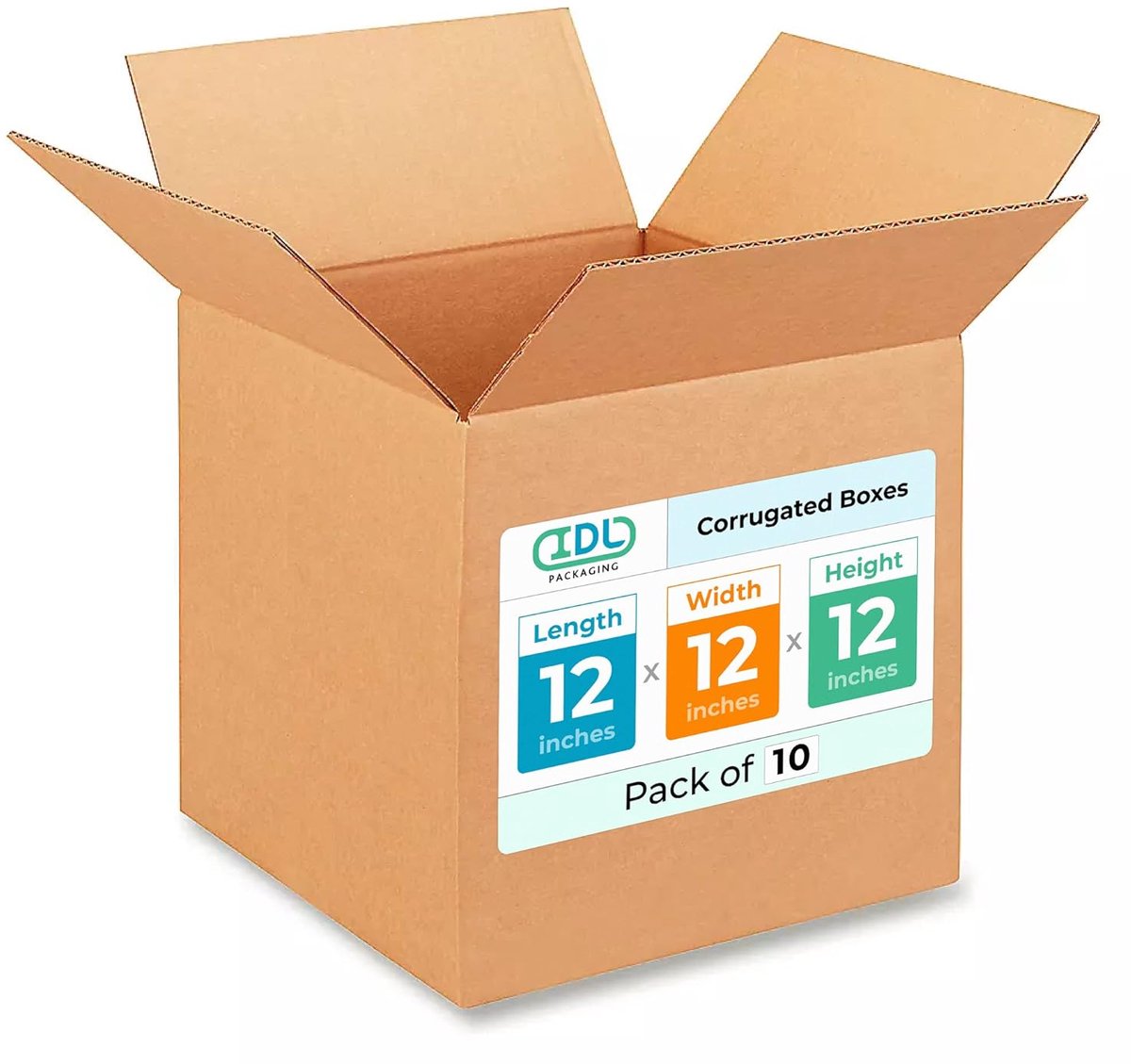 Medium Verhuisdozen - Verzenddozen Opslag - Veilig Transport - 100% Recyclebaar - 10 Stuks - Bruin