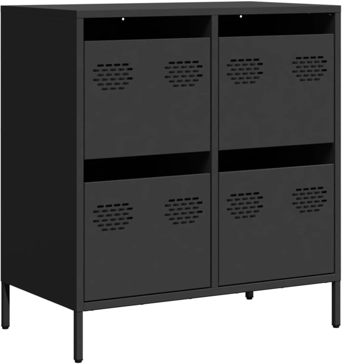 Dressoir Opbergkast - Buffet Kast - Ruimte Organiseren - Robuust Koudgewalst Staal - 68x39