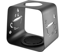 Koffie Houder - Drupprek Filterkoffie - Buiten Koffie Zetten - Stabiel Stalen Frame - 18 x 14.5 x 18 cm
