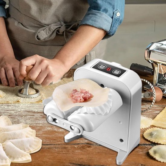 Dumpling - Dumpling Maker Set - Dumpling Maker Machine - Ravioli - Knoedel Maker - Automatische Knoedelmachine - Dumpling Machine - Keuken Tools - Keuken Gereedschap - Wit van BY KITCHEN. — afbeelding 2