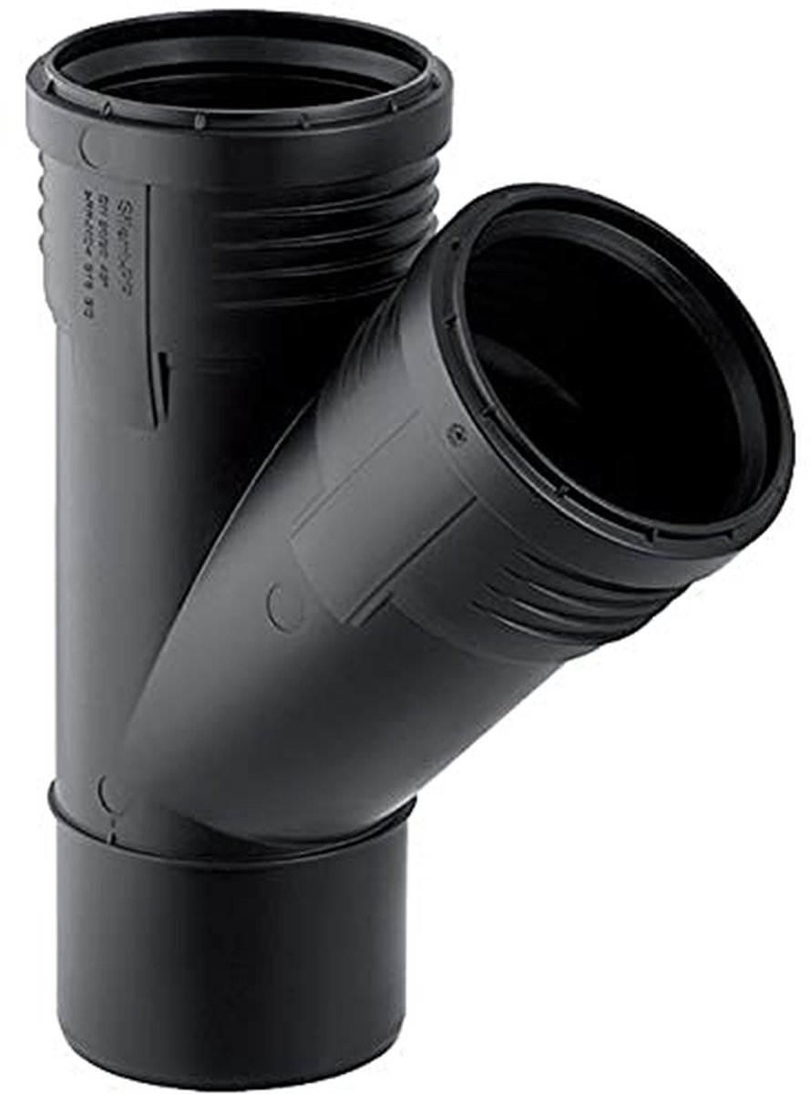 Afvoersysteem - Afvoerbuis - Afvalwater Afvoeren - Geluidsisolerend - DN 50-50 - Grijs