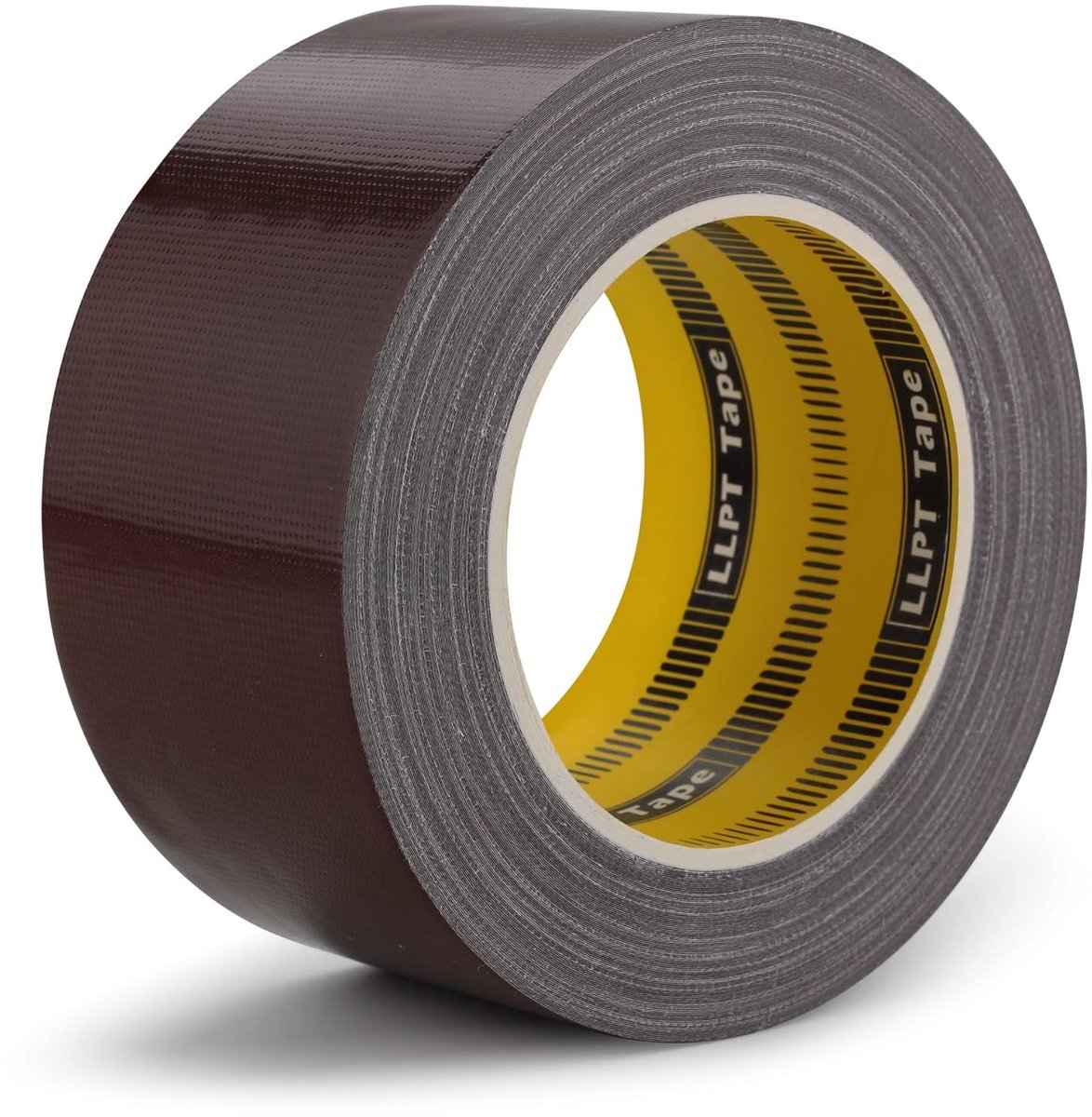SnelShoppen - LLPT Adhesive Tape - Armoured Fabric Tape 60 mm x 30 m - Premium Kwaliteit, Donkerbruin, Sterke Hechting, Zonder Resten, Voor Kabels, Cr