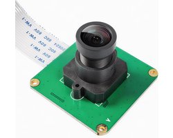 SnelShoppen - Raspberry Pi Camera Module 5MP 1080P OV5647 Sensor met M12 FOV90 IR Filter Lens voor Raspberry Pi 5, 4, 3B+, 3, 2, B+, A, ZeroW - Breedh