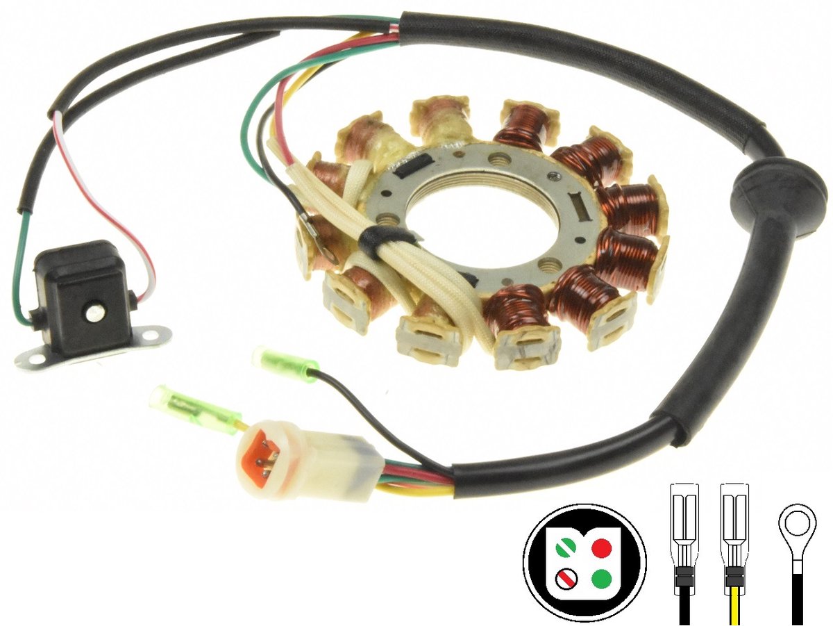 Carmo CARG2770181 Yamaha YFZ350 Banshee - stator dynamo