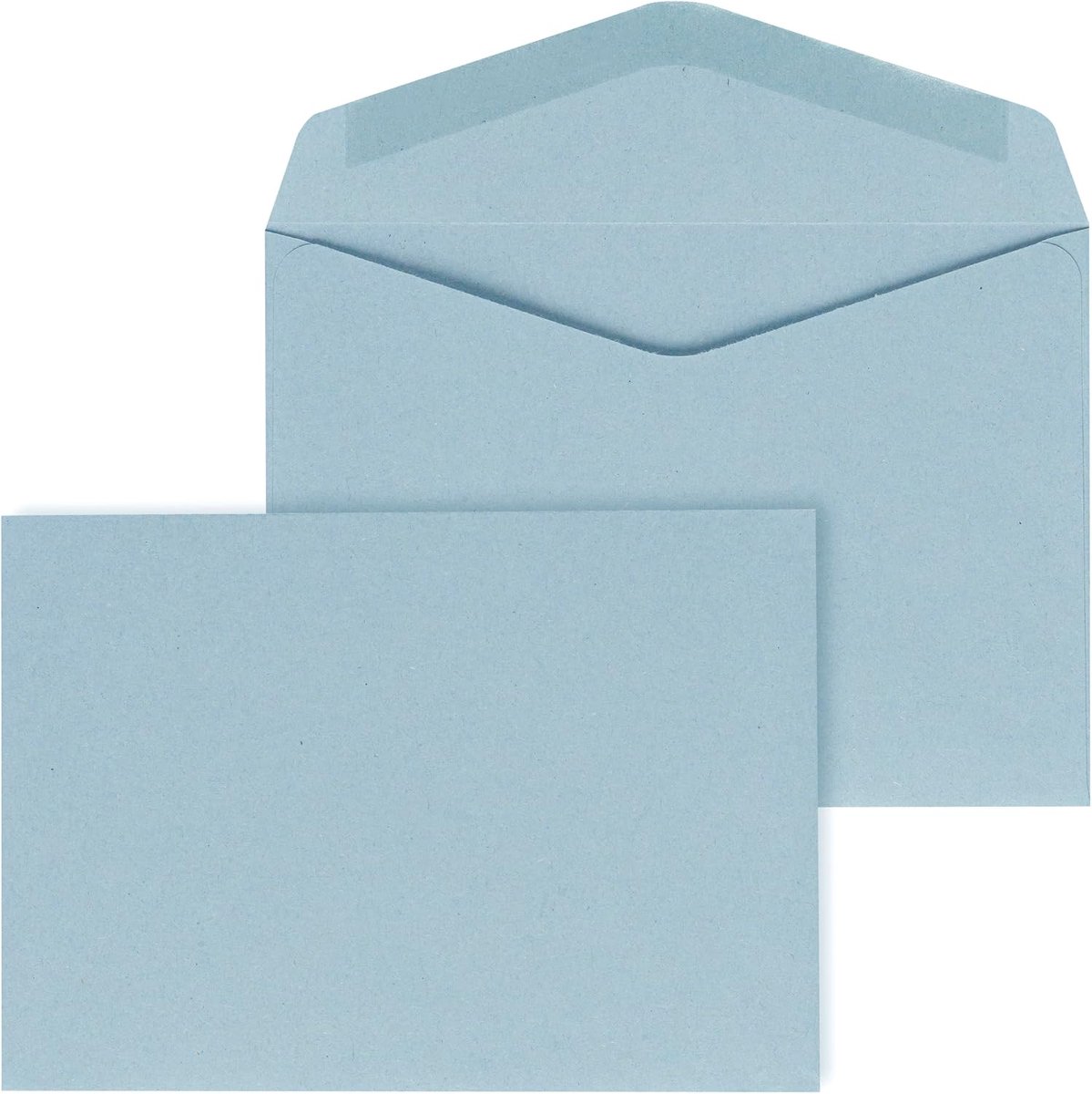 SnelShoppen - ÖKI C6 Enveloppen 25 stuks, Natte Plaksluiting, 114 x 162 mm, 80 g, Grijs, Voor Brieven, Facturen en Uitnodigingen