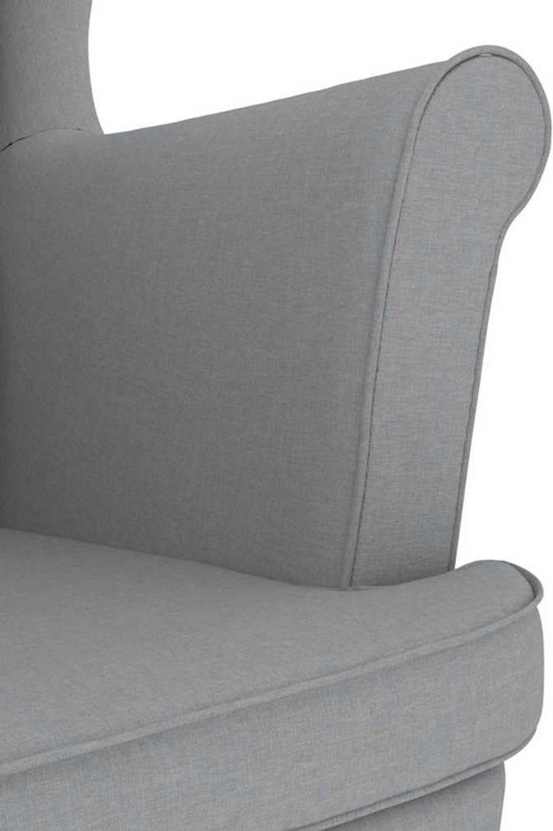 Relaxstoel – Fauteuil – Loungestoel – Draaifauteuil – TV Stoel – Lichtgrijs – Duurzaam Pol