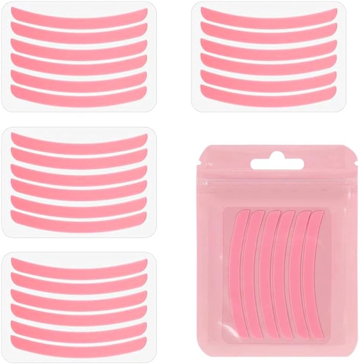 SnelShoppen - Pack van 30 Silicone Wimpers Lift Pads - Herbruikbare Eyelash Lifting Shields voor Permanente Wimpers - Ideaal voor Wimper Rollers en Wi