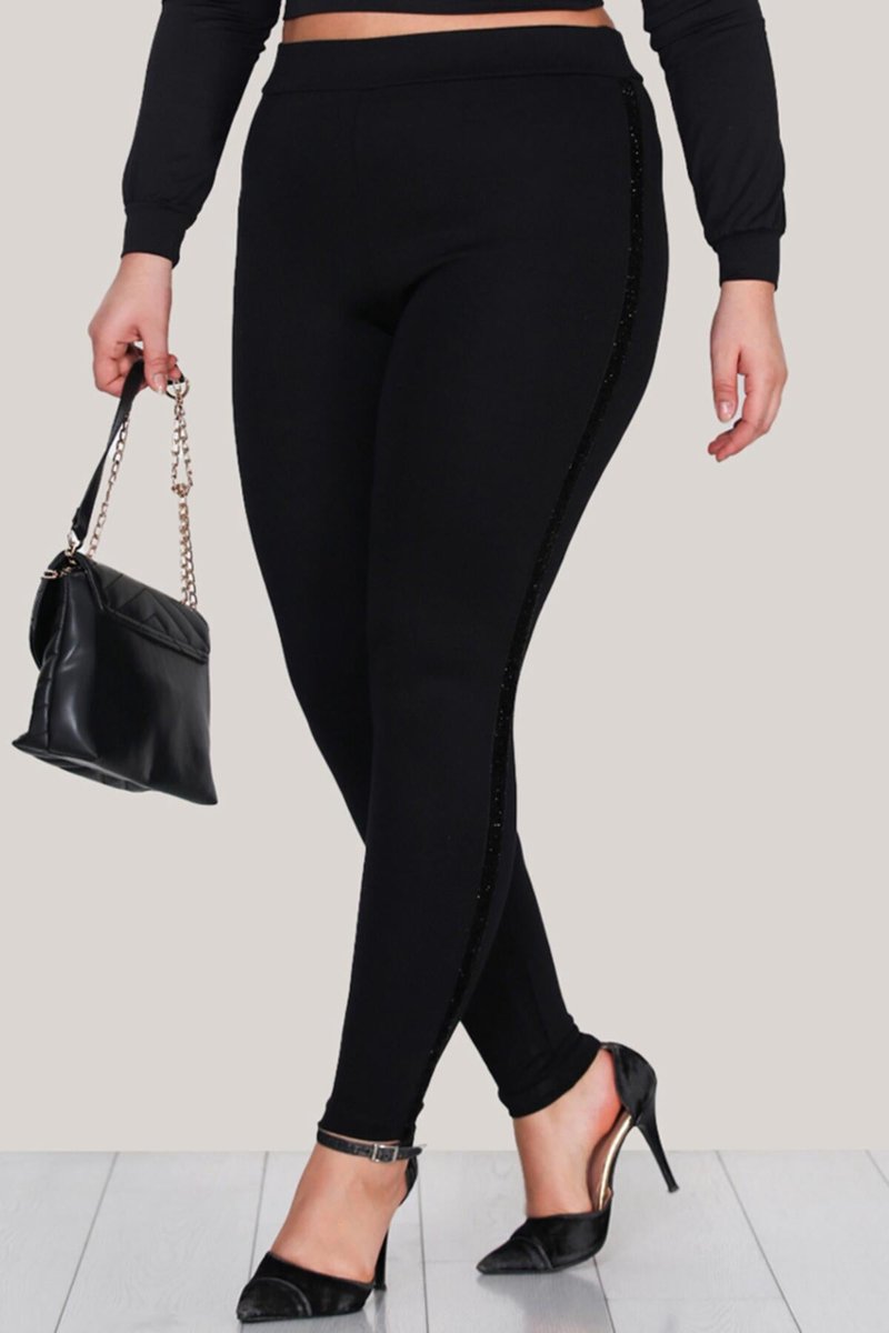 Legging Grote Maten - Zwart
