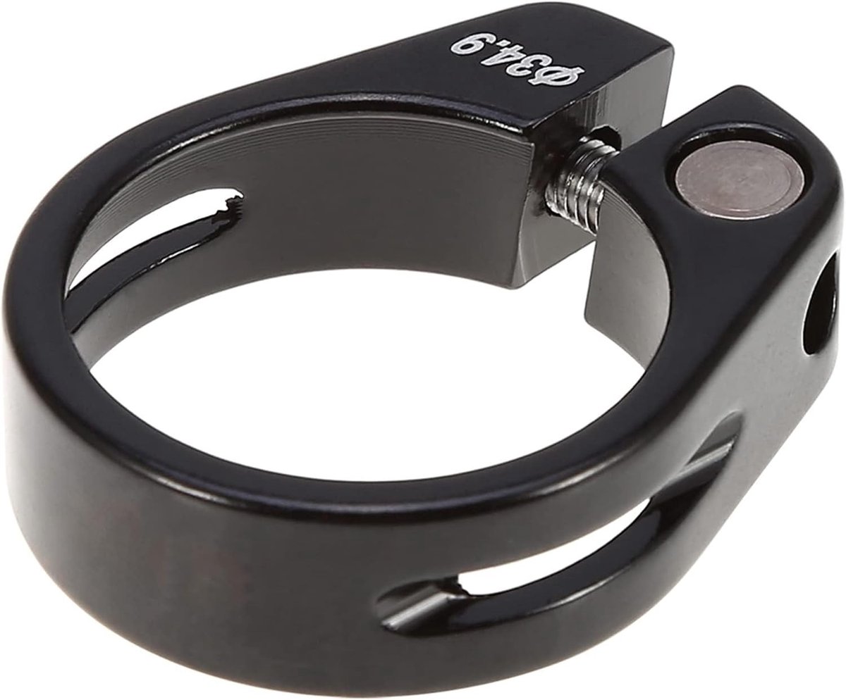Verstelbare zadelpenklem voor mountainbike, 30.8mm, 34.9mm en 36.4mm, lichtgewicht aluminium, 5 kleuren beschikbaar