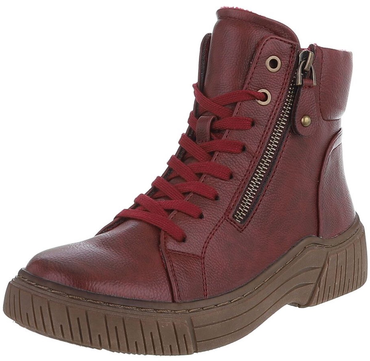 Veterboot met ritssluiting - dames dagelijks gebruik Mt:38