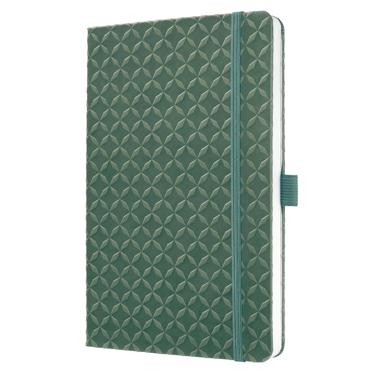 SnelShoppen - Notitieboek A5 Liniert Groen - Perfect voor Notities, Agenda, Creatieve Projecten, School, Kantoor en Persoonlijk Gebruik - Luxe Papier