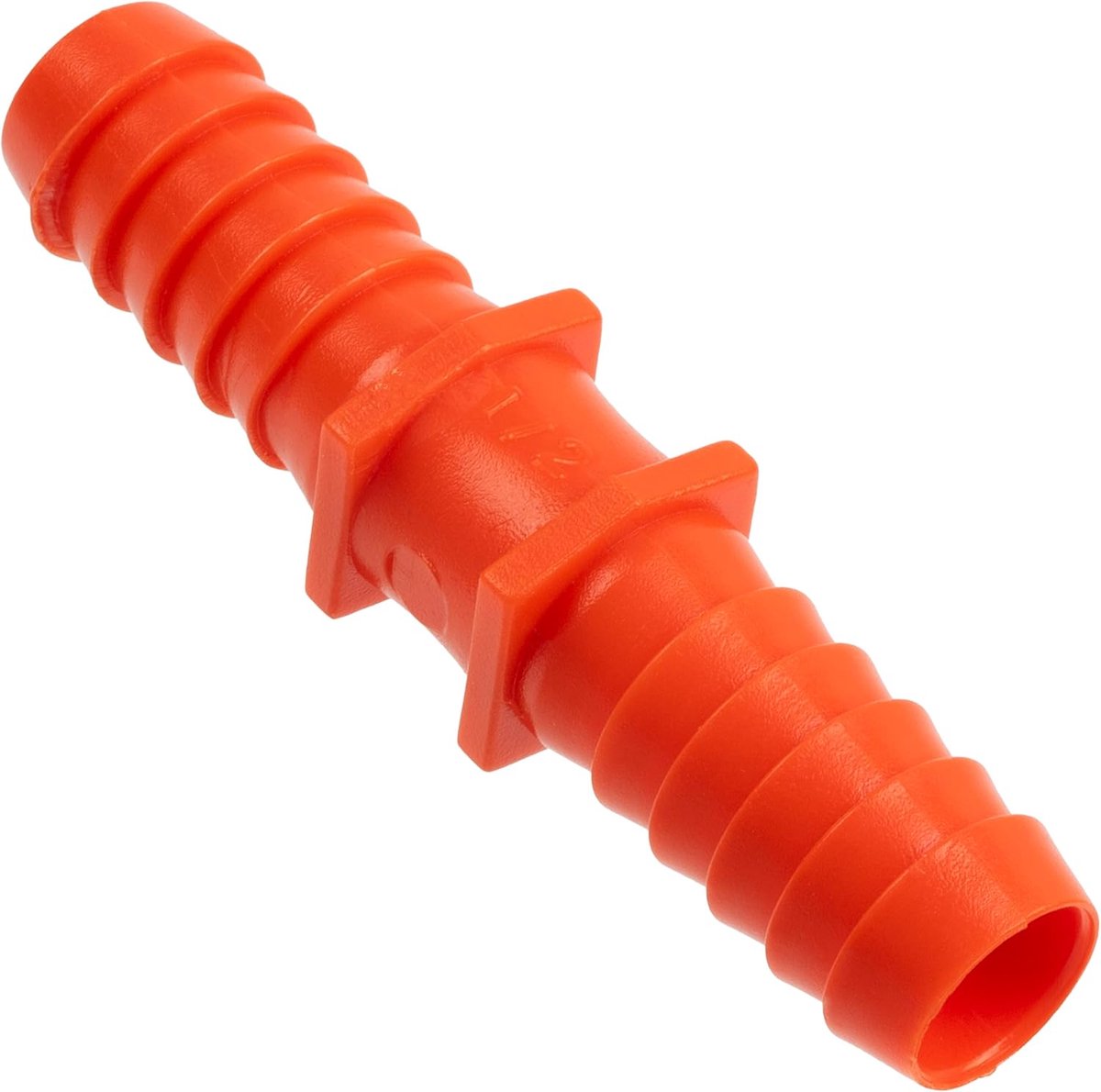 SnelShoppen - Set van 4 ribbelverbindingen 1/2'' voor tuinslang ∅13 mm | Plastieken reparatieslips voor tuinonderhoud en irrigatie