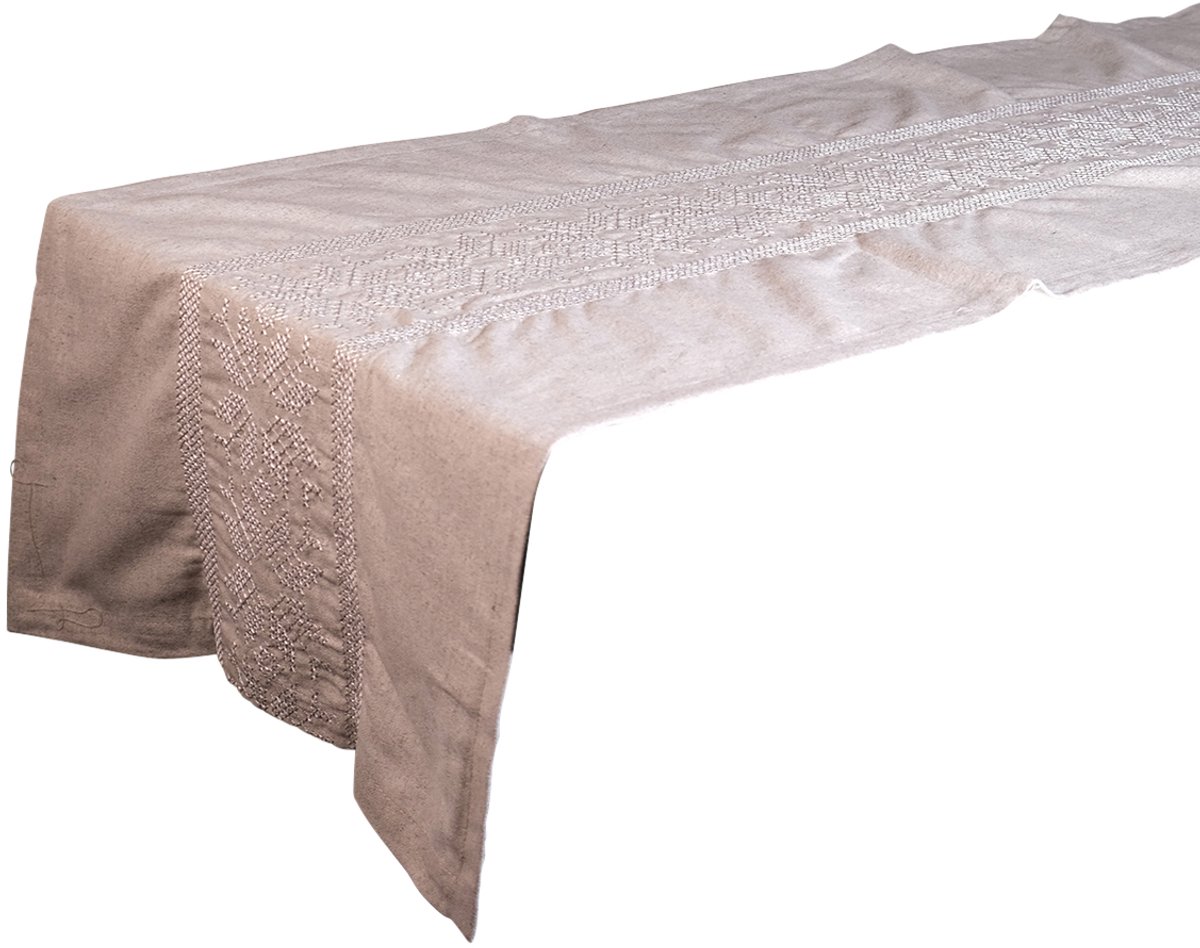 Jutland Tafelloper wit 42x220cm