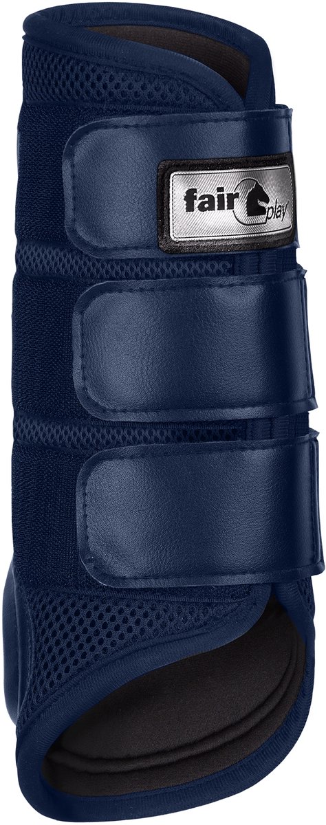 Fair Play Cadence Air Mesh Beenbeschermers - Navy - Maat Medium