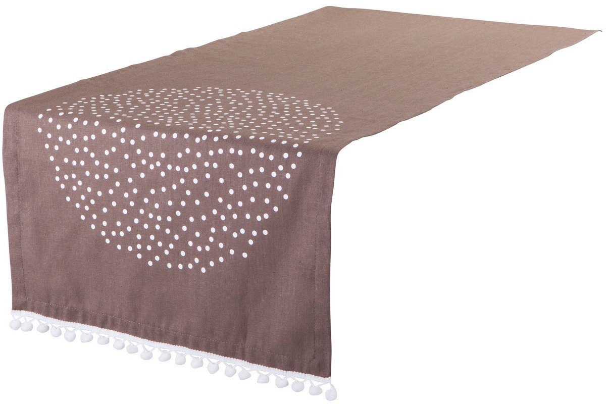Donja Tafelloper taupe 42x150cm