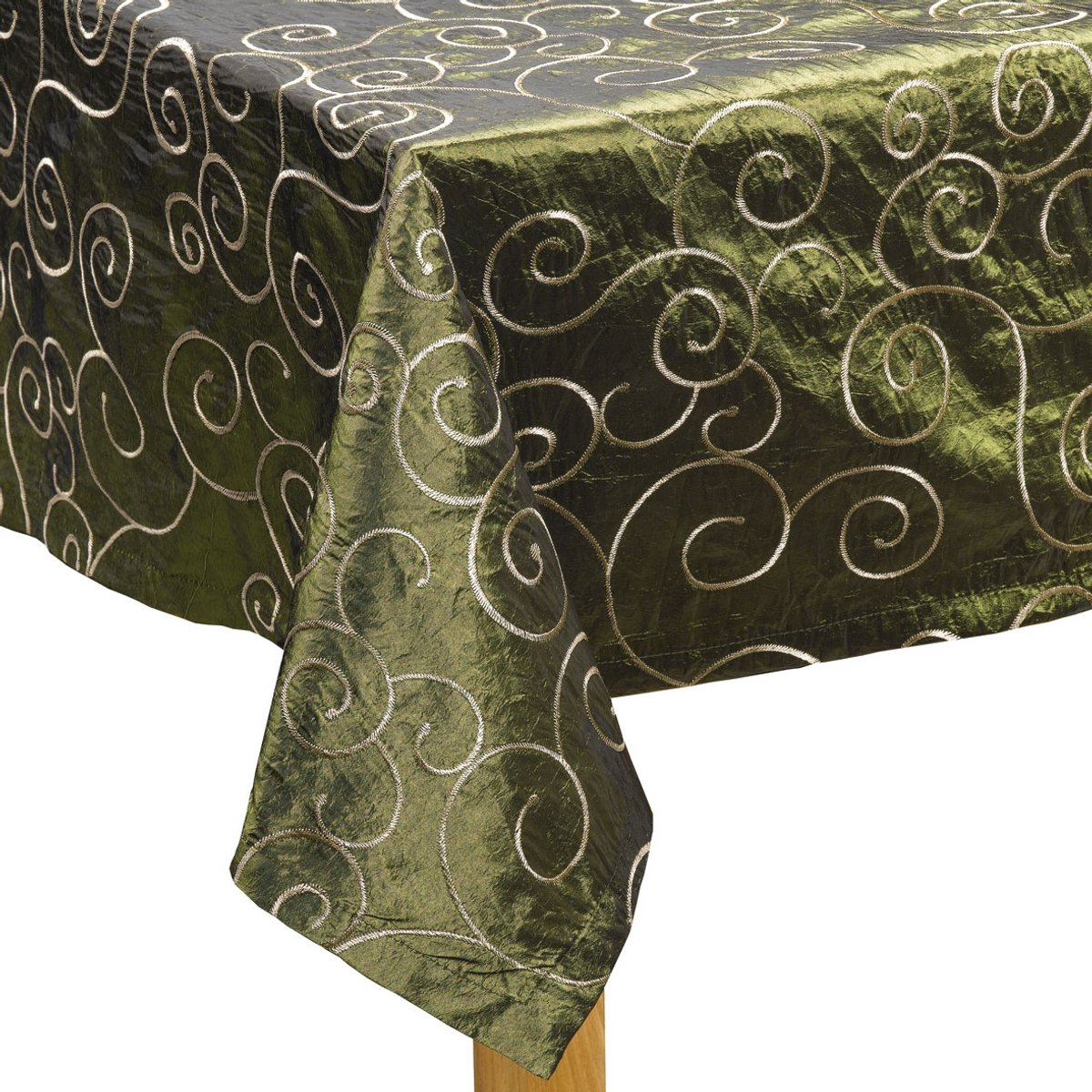 Florence Tafelkleed Textiel groen 142x220cm