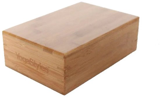 YogaStyles Yoga Blok Bamboe van YogaStyles — afbeelding 2