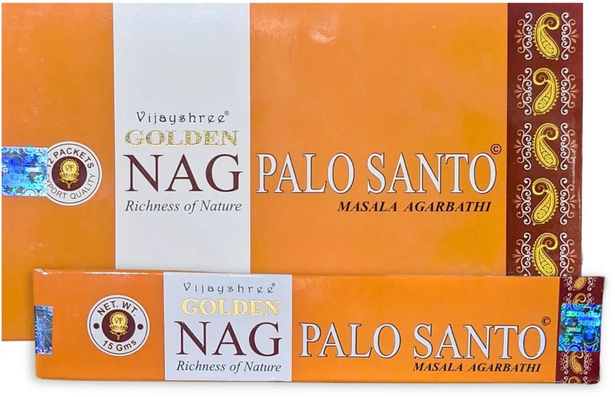 Ruben Robijn Golden Nag Palo Santo wierook 15 grams - doos van 12 st. n.n.b