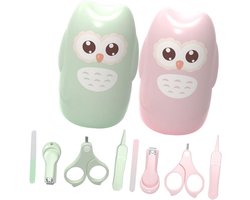 Baby Nagelverzorgingsset - Babynagelschaartje Peuterkit - Veilig Verzorgen Babyvingers - Inclusief Opbergkoffer - 11 x 6 x 6 cm