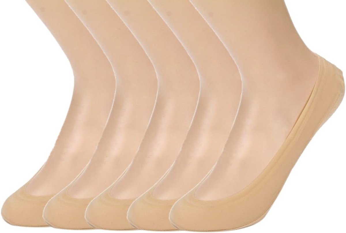 Sokken voor dames, ballerina, sneakersokken, onzichtbare sokken, 5
