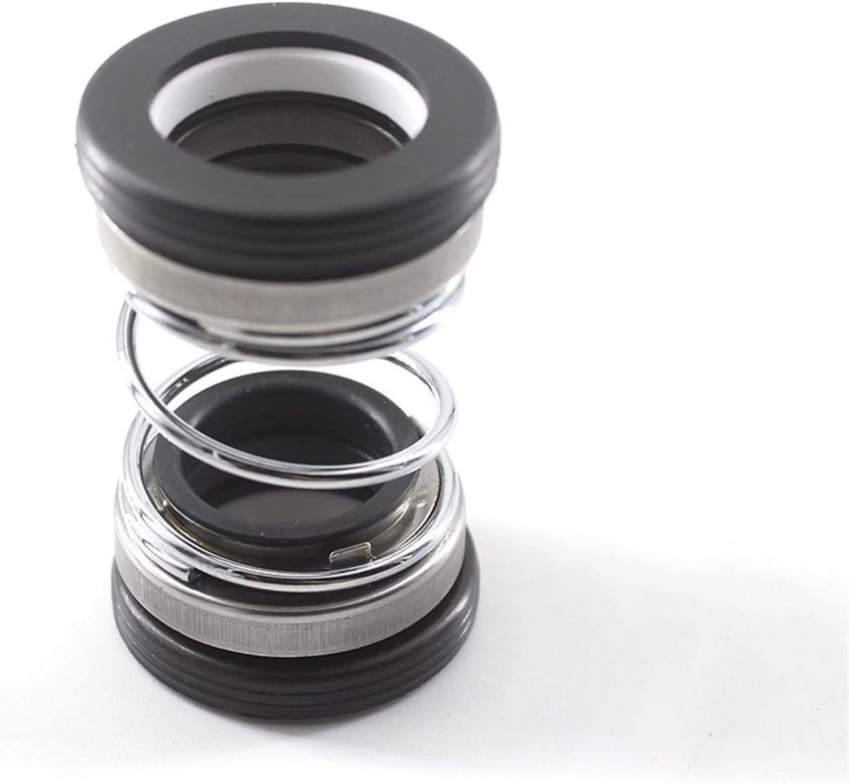 Mechanische Afdichting - Pompasafdichting Oliekeerring - Waterpompen Repareren - Roestvrij Staal Carbon Keramiek - 25 mm - Zwart