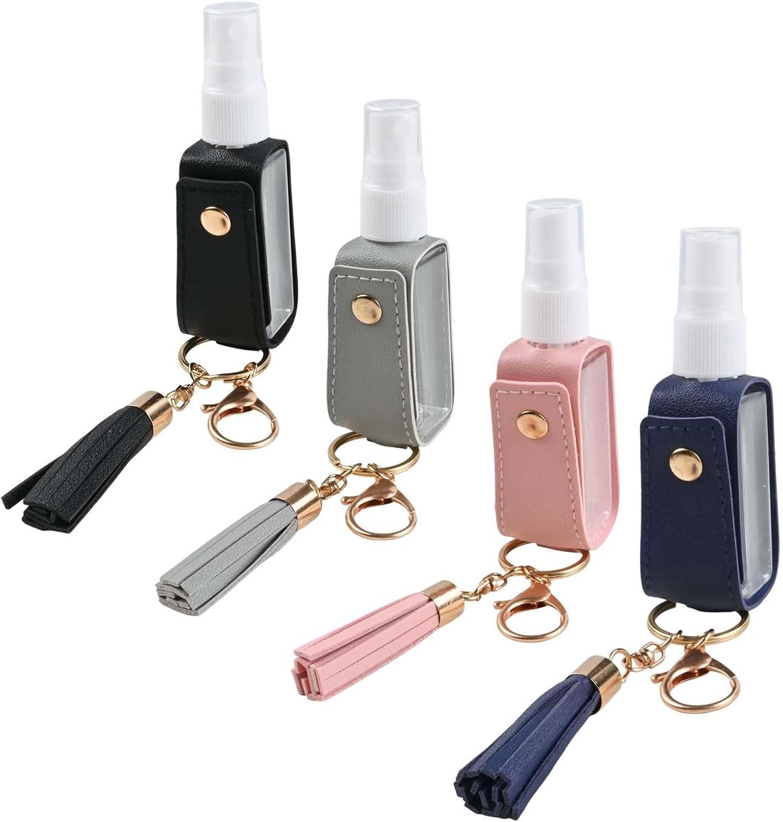 Reisflessen om te vullen, 4 stuks 30 ml lekvrije reiscontainers Met