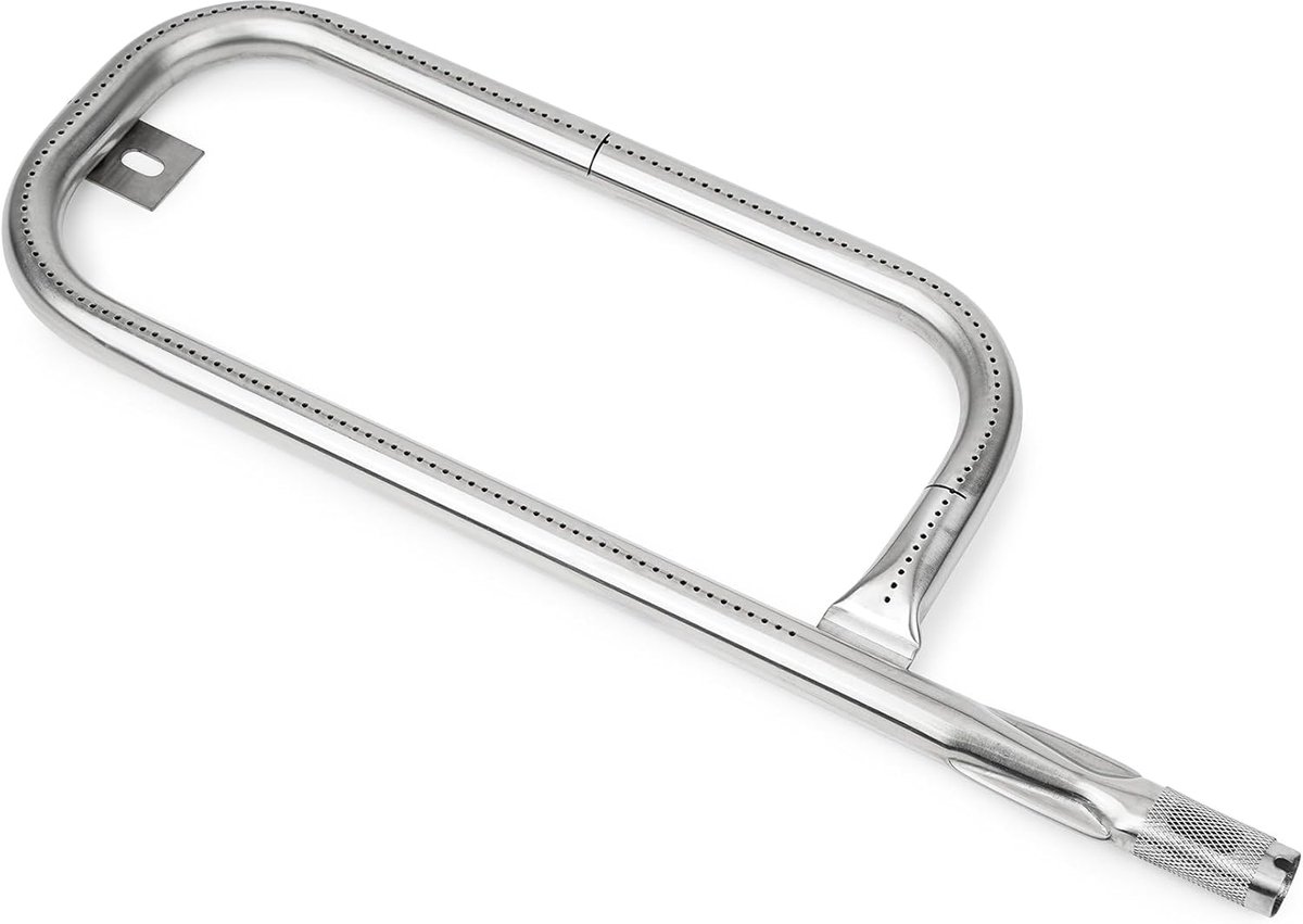 roestvrijstalen brander voor Weber Q100/Q1000 serie gasbarbecues, vervangende branderbuis voor Weber Baby Q, branderbuis accessoires (vervangingsonderdeel van 69957/60040/41657)