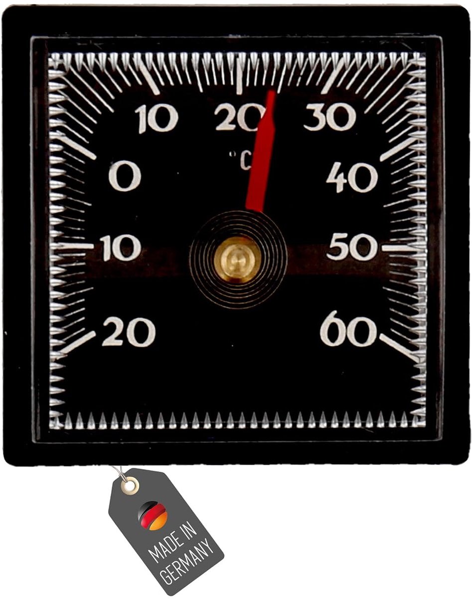 Zelfklevende draadloze thermometer -20 °C 60 °C binnen analoog