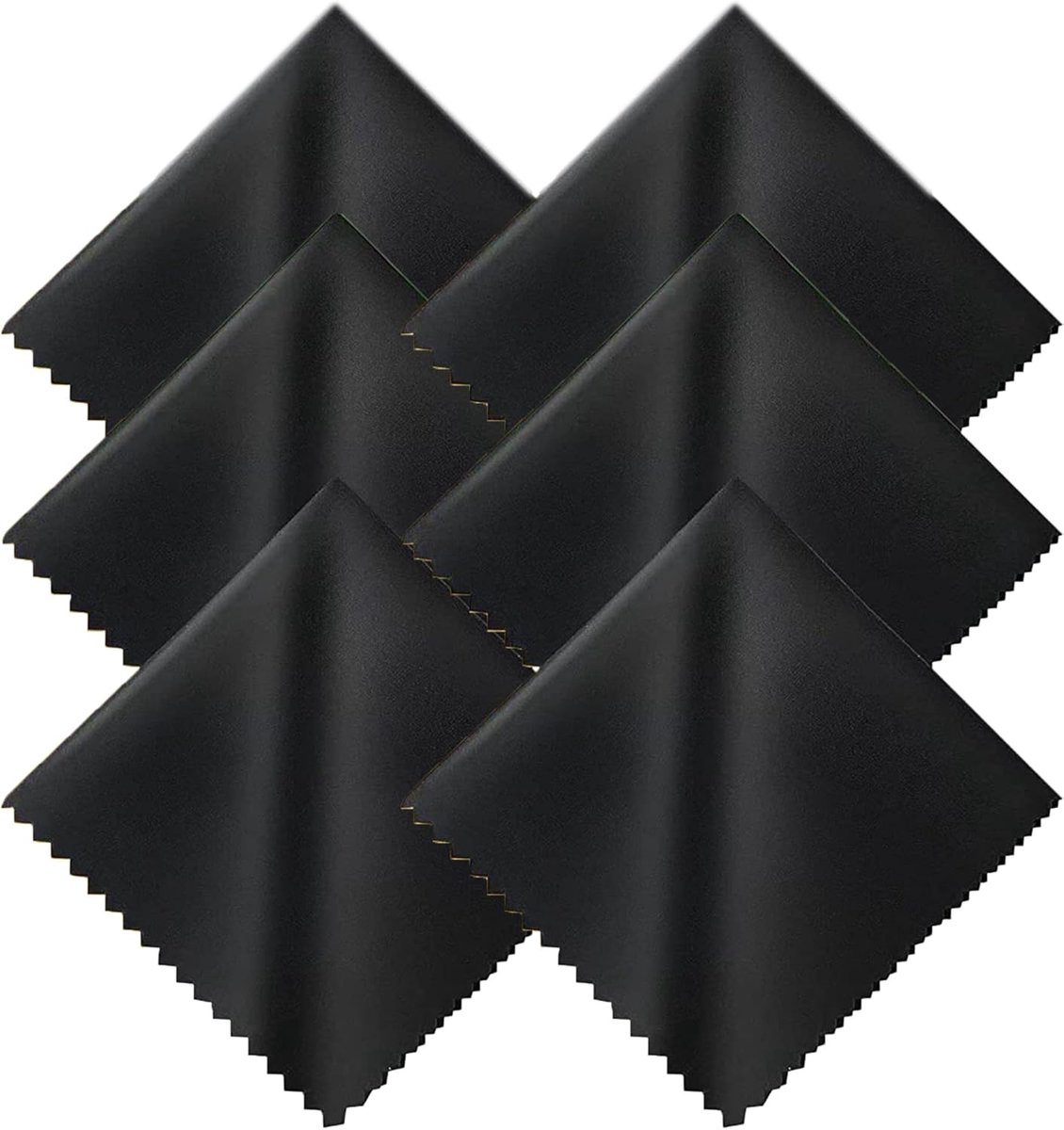 Glazen schoonmaakdoekjes 15 x 18 cm - microvezel - zacht en duurzaam - ideaal voor brillen en schermen - ShopVlot