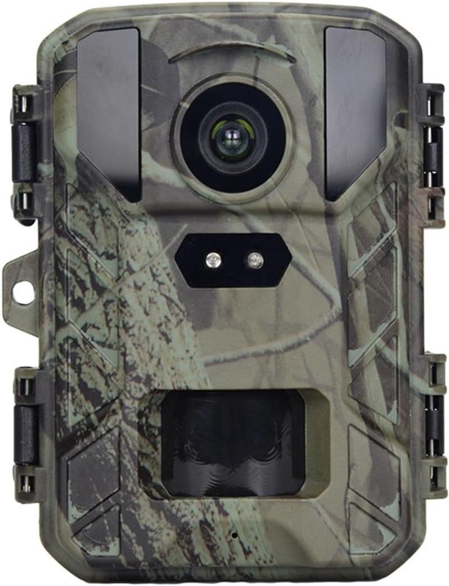 Wildcamera HD - Trailcamera Fotoval - Dieren Observeren - Bewegingsgeactiveerd - IP66 Waterdicht - Zwart