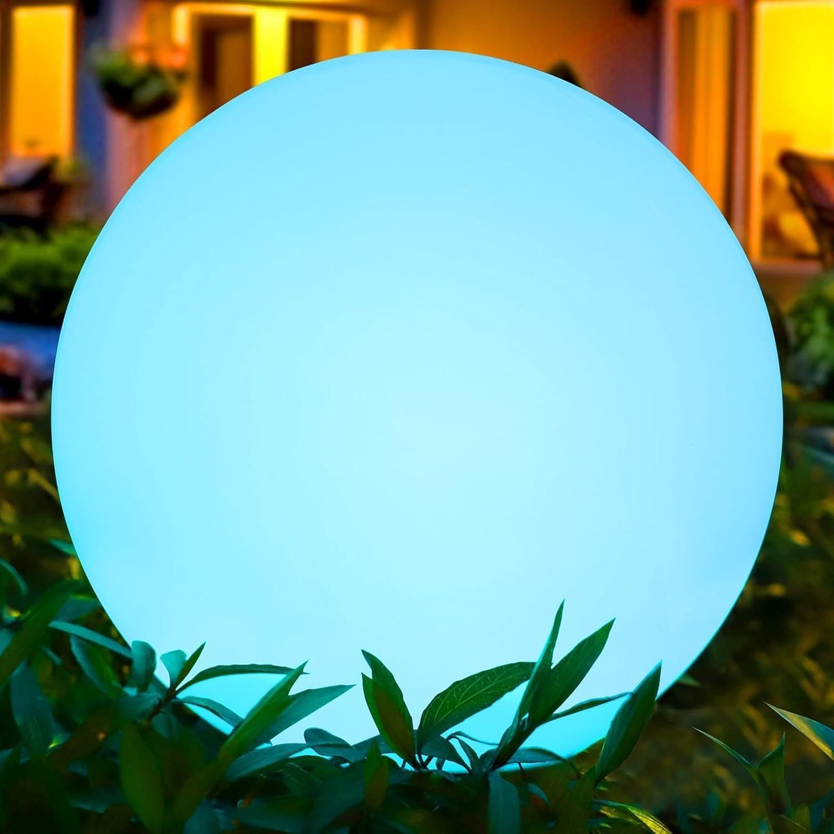 LED Bolvormige Buitenlamp Ø30cm, IP66 waterdichte tuinverlichting met 16 kleuren, decoratieve verlichting voor vijver en terras