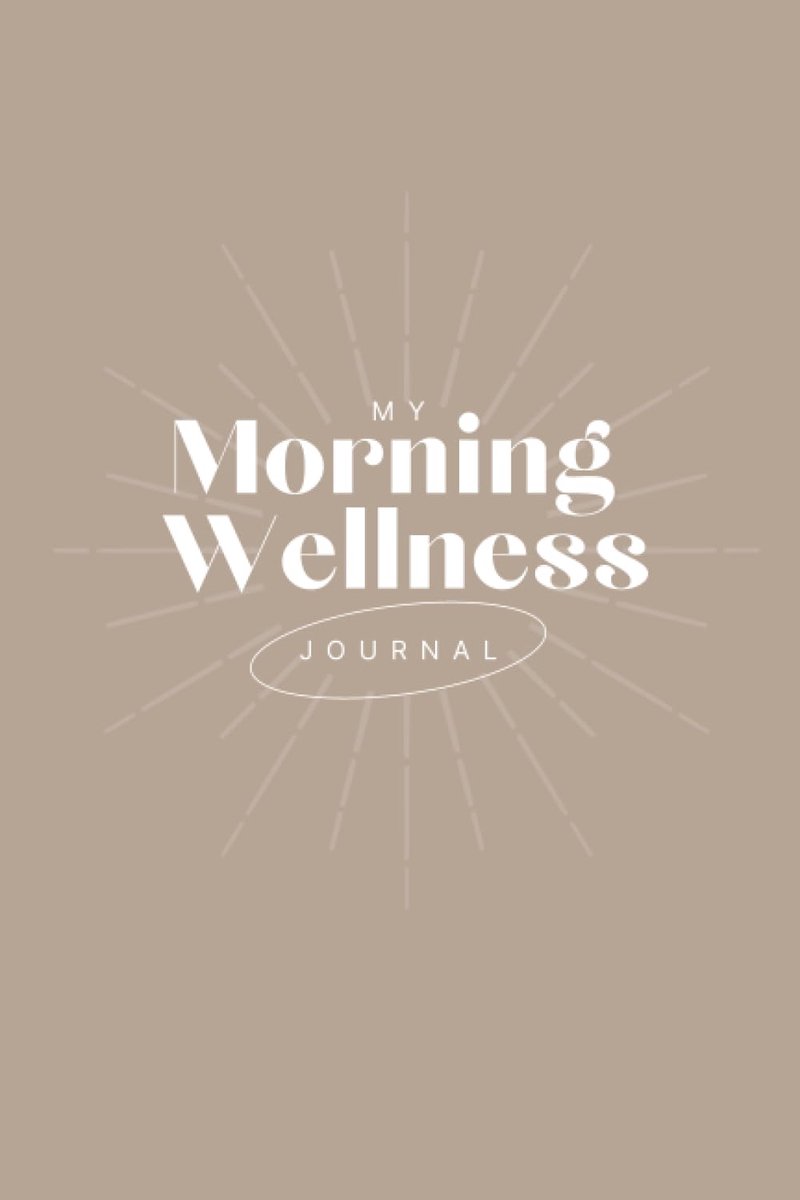 Wellness journal - Notitieboek voor ochtendroutine - Master je ochtend - Verbeter je welzijn - ShopVlot
