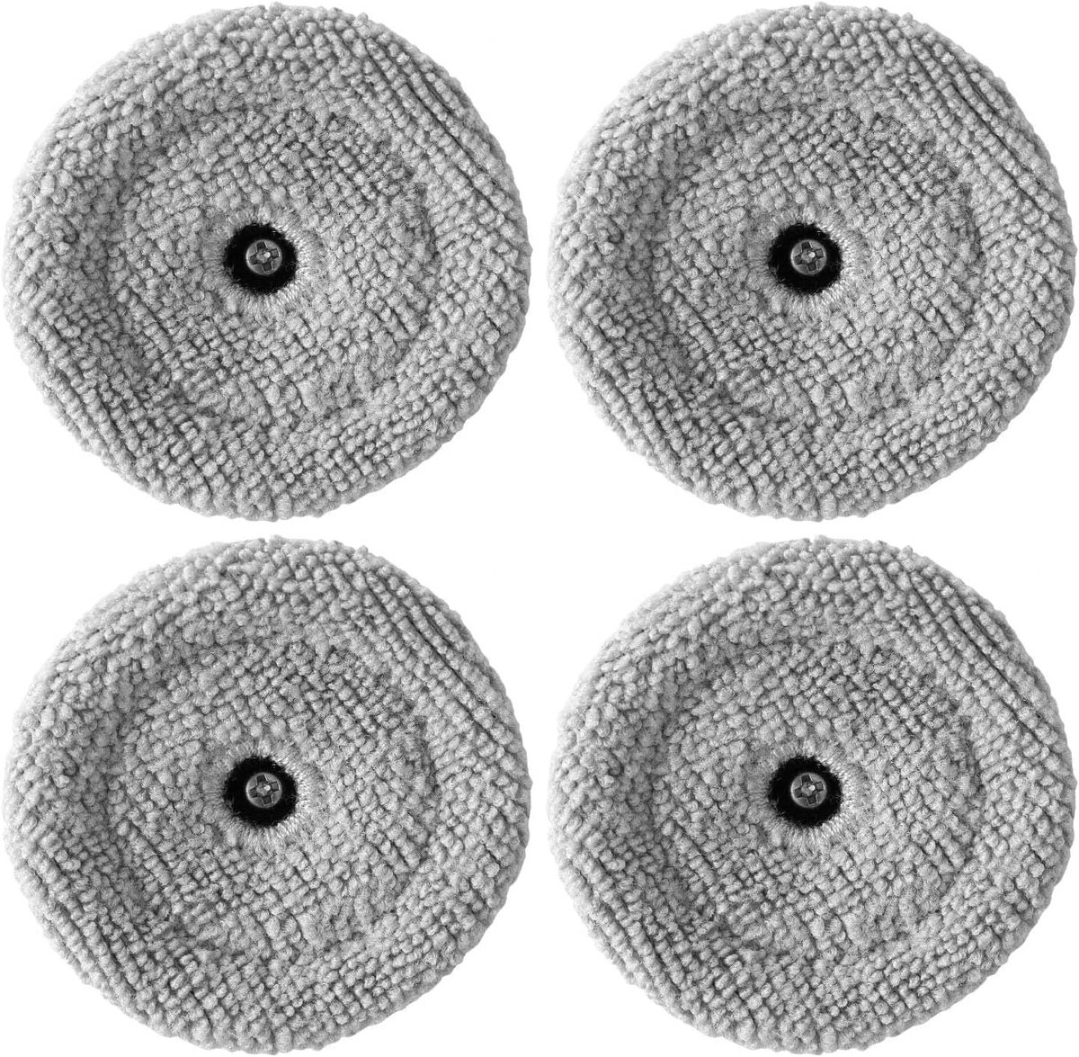 4 stuks wisdoeken, reserveonderdeel voor Roborock S8 MaxV Ultra, S8 Max Ultra robotstofzuiger, microvezel wispad, wasbare randen, wisserdoeken, accessoires