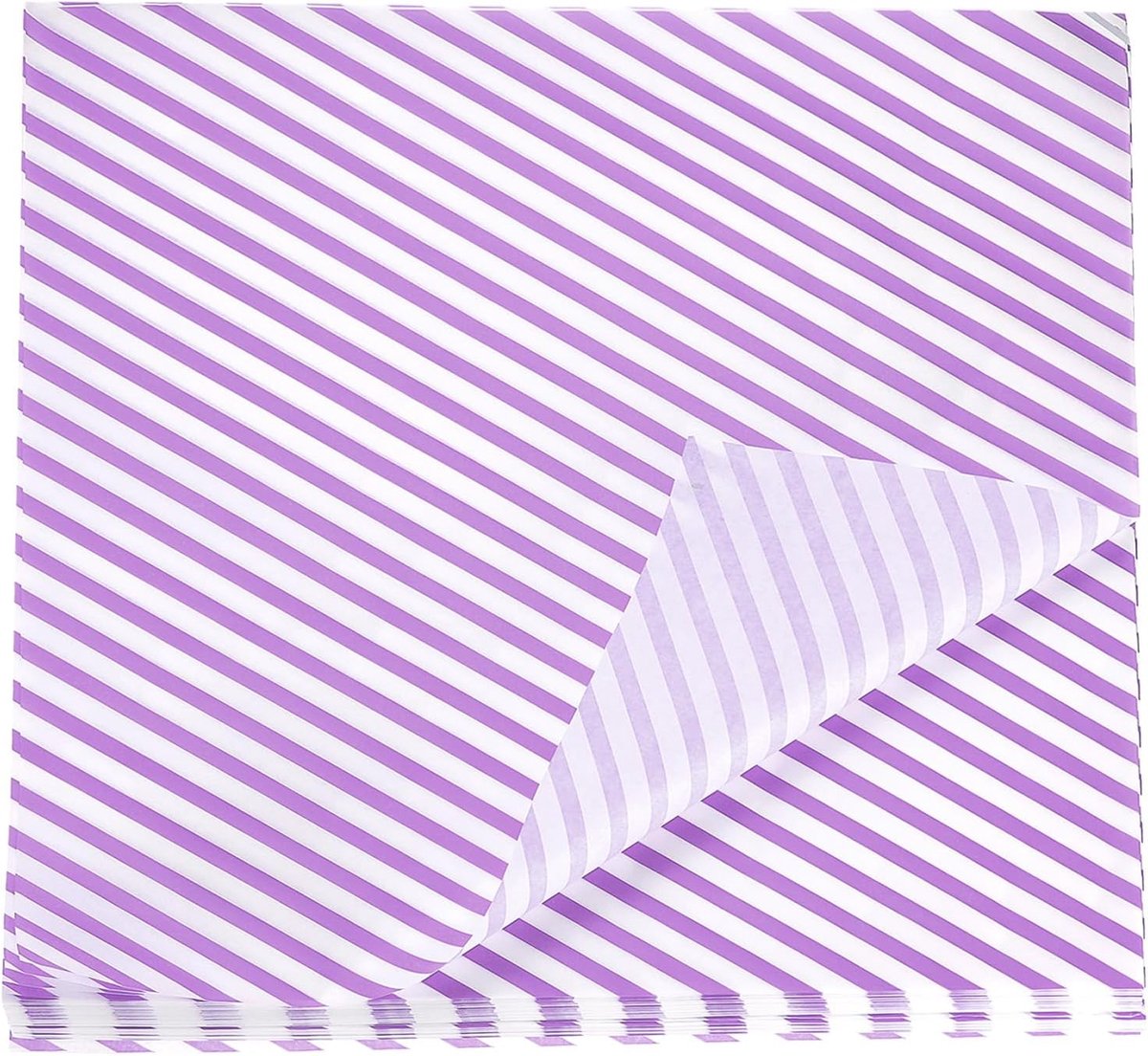 100 vellen gewaxt papier, vierkant, 30 x 30 cm, olieabsorberend, voor het verpakken van droge levensmiddelen voor sandwich, bakpapiervoeringen, paars