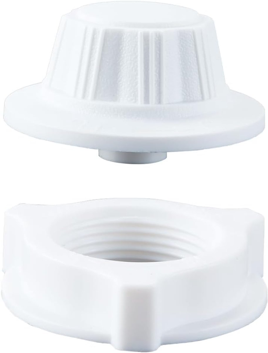 1 set draagbare moerset voor ventilatorbevestigingsmoeren, ventilatorafdekkingen, beschermers, geschikt voor thuis- en kantoorgebruik (wit)