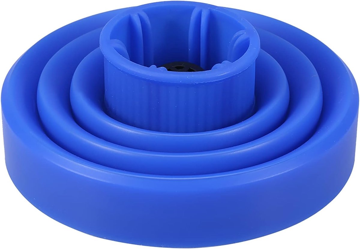 5 Kleuren Opvouwbare Opvouwbare Haardroger, Haarblazer, Diffuser, Kapstyling, Kappersgereedschap (Blauw)