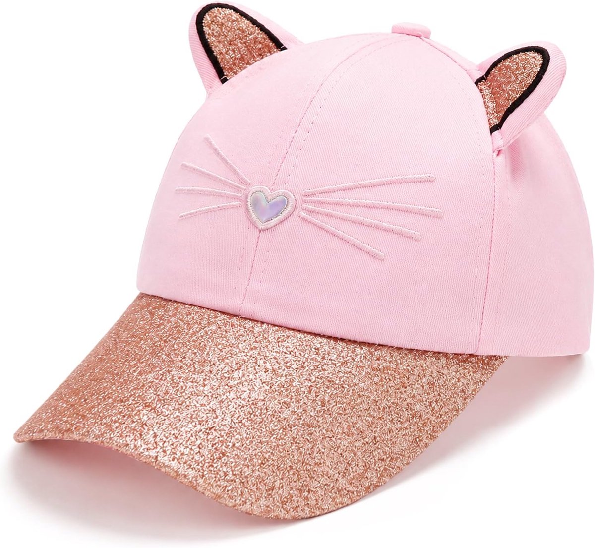 Pet voor kinderen, meisjes van 3 tot 8 jaar, verstelbare snapback, regenboog, honkbalpet, luipaard baseballpet, zonnehoed, zomermuts, kinderen, basecap, schildpet voor meisjes en jongens