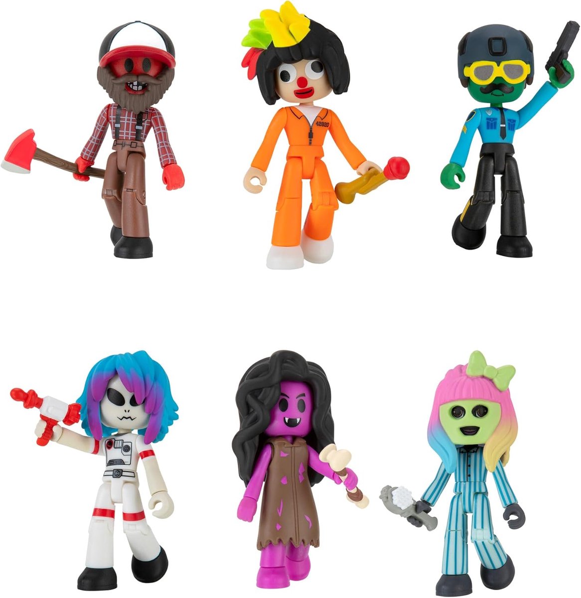 Series pack 6 figurines Brookhaven: Brookhaven's Most Wanted Wave 2