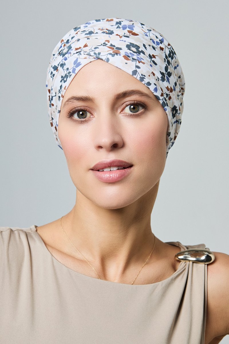 Gisela Mayer chemo zwem turban Ada - Wit