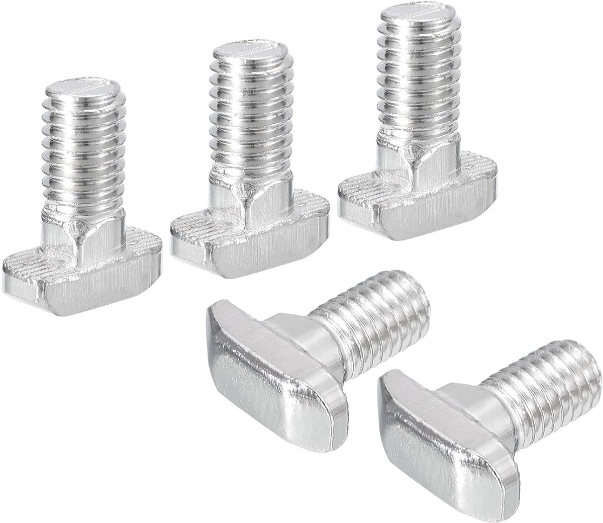 10 stuks T-bouten, M8 x 16 mm T-bout met hamerkop, T-bout voor