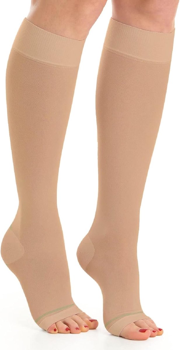 Antiembolism M0350A - Open-teen anti-embolie kniekousen - K1-18-23