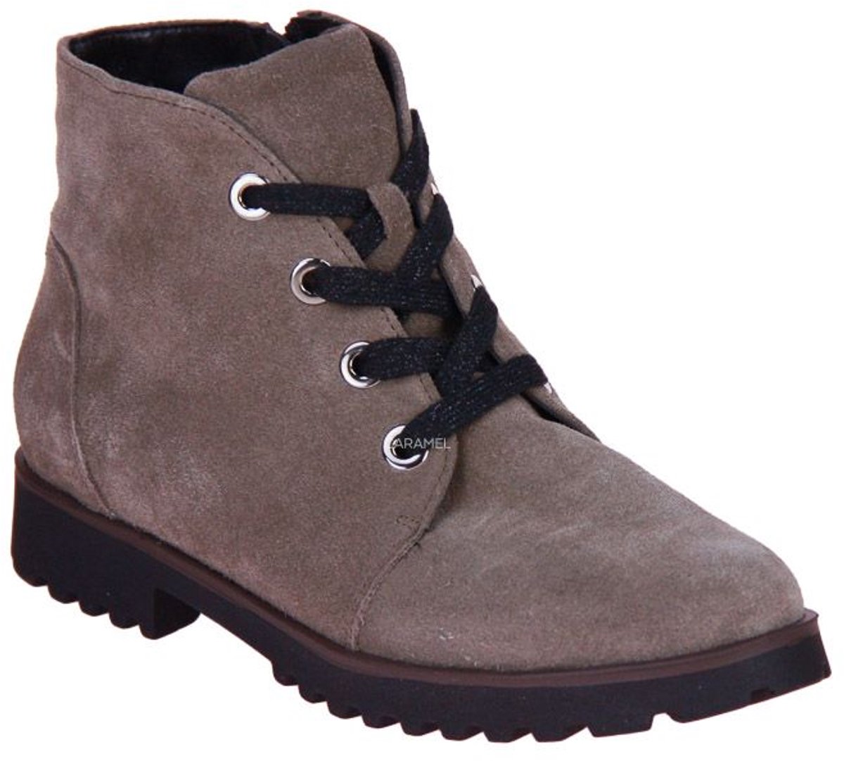Waldläufer Elisa Veterboot Taupe H-leest