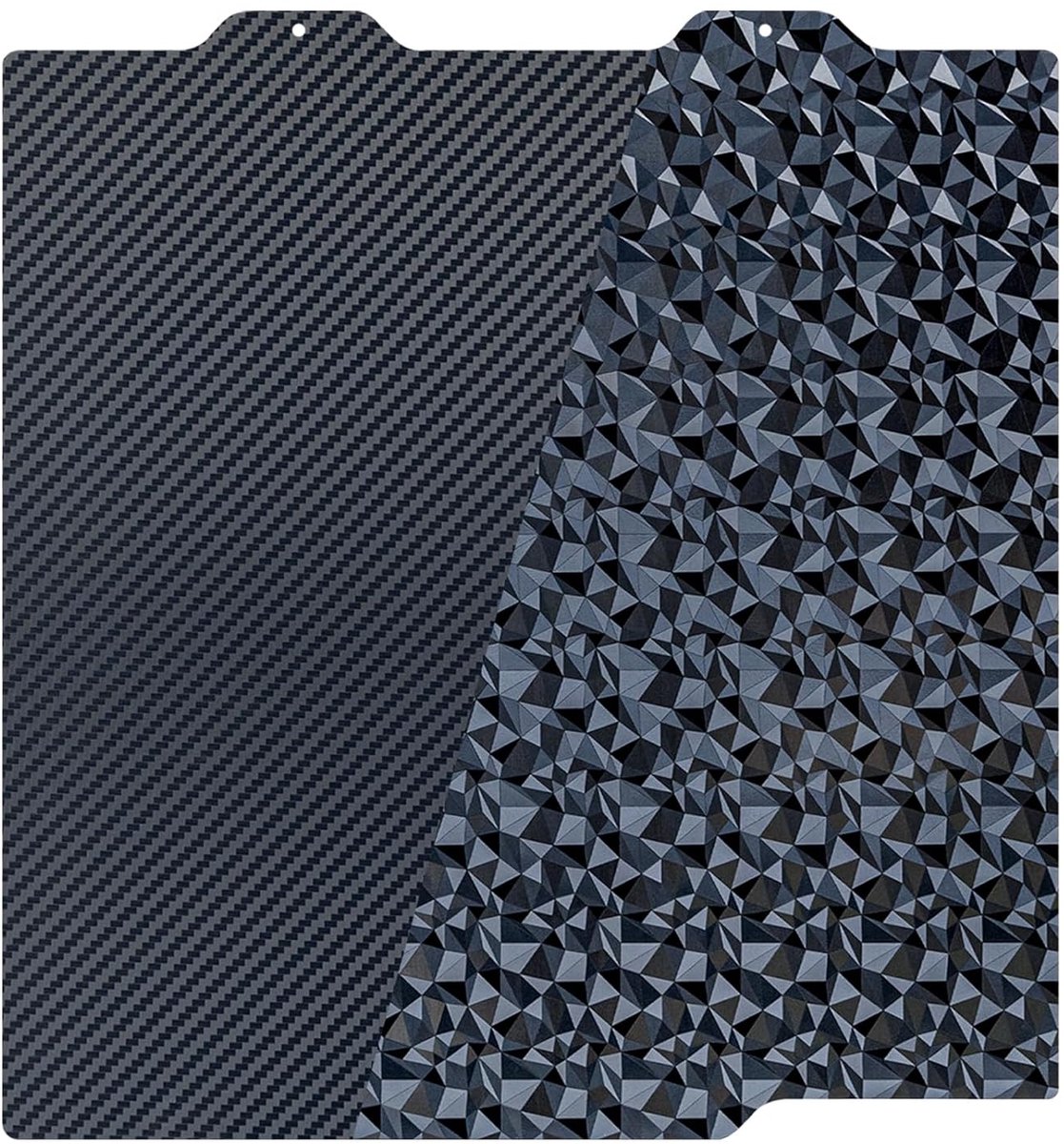184 mm PEO (diamantpatroon) & PET (koolstofvezel-look), 3D-printbed, hechtfolie, compatibel met Bambu Lab A1 Mini