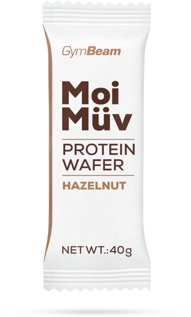 GymBeam MoiMüv Eiwitwafel 16 x 40 g vanille