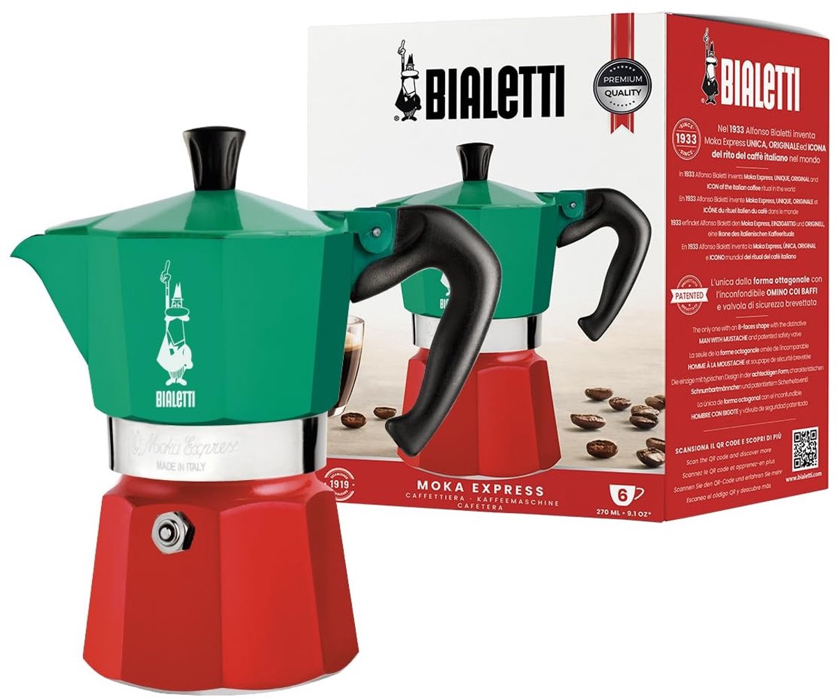 Omgoods - Moka Express Espressomaker Voor Op De Kookplaat
