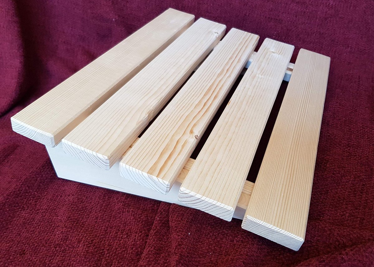 Omgoods - Sauna Hoofdsteun - Houten Kussen voor Nekondersteuning
