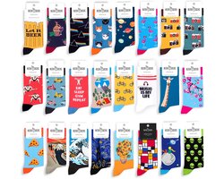 Omgoods - AlterSocks Unisex Sokken met Beroemde Motieven - Maat 36-45, Hipster Stijl